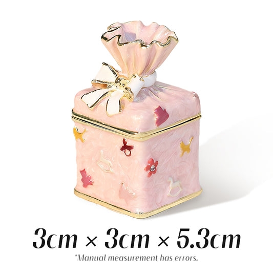 Candy Box Cute Style Enamel Mini Jewelry Box