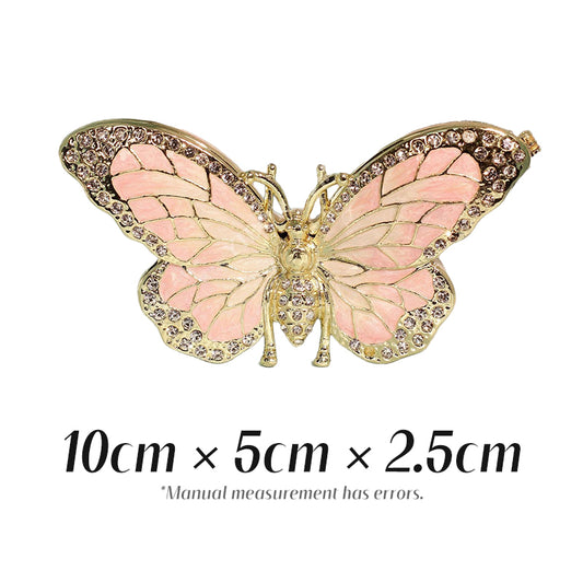 Butterfly Cute Style Natural Style Enamel Oil-Dropped Jewelry Box