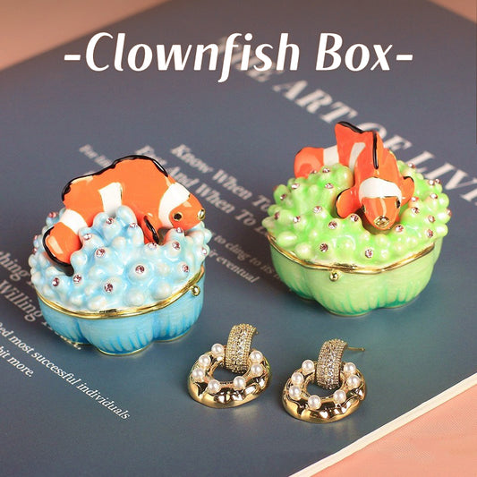 Clownfish Cute Style Natural Style Enamel Light Luxury Jewelry Box