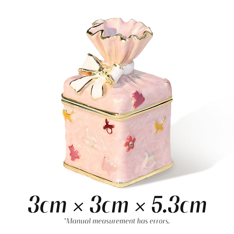 Candy Box Cute Style Enamel Mini Jewelry Box