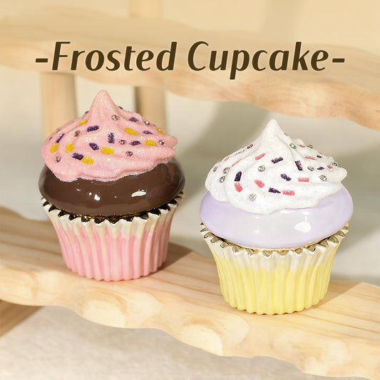 Ice Cream-Shaped Paper Cup Cake Cute Style Enamel Jewelry Box