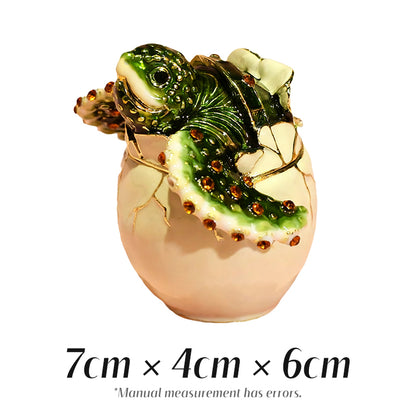 Hatching Turtle Cute Style Natural Style Enamel Jewelry Box