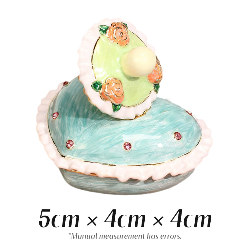 Pacifier Box Cute Style Enamel Mini Cartoon Jewelry Box