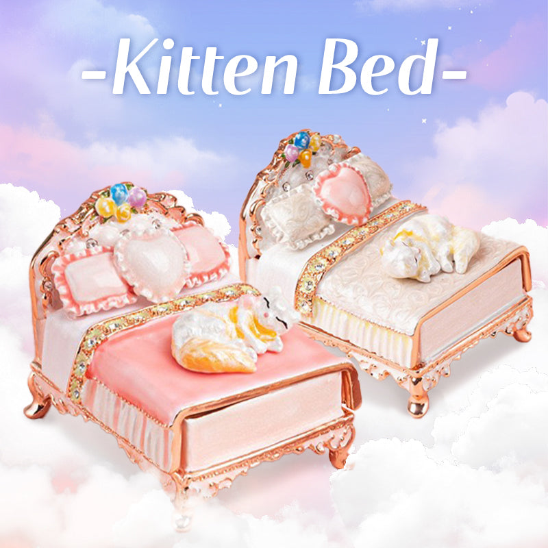 Cat Bed Cute Style Minimalist Style Enamel Girl's Jewelry Box