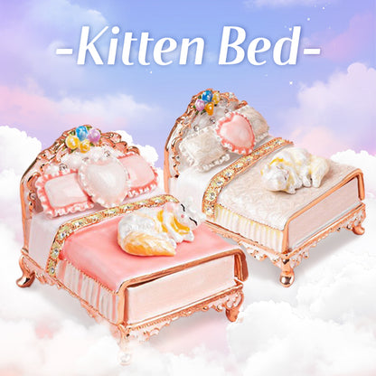 Cat Bed Cute Style Minimalist Style Enamel Girl's Jewelry Box